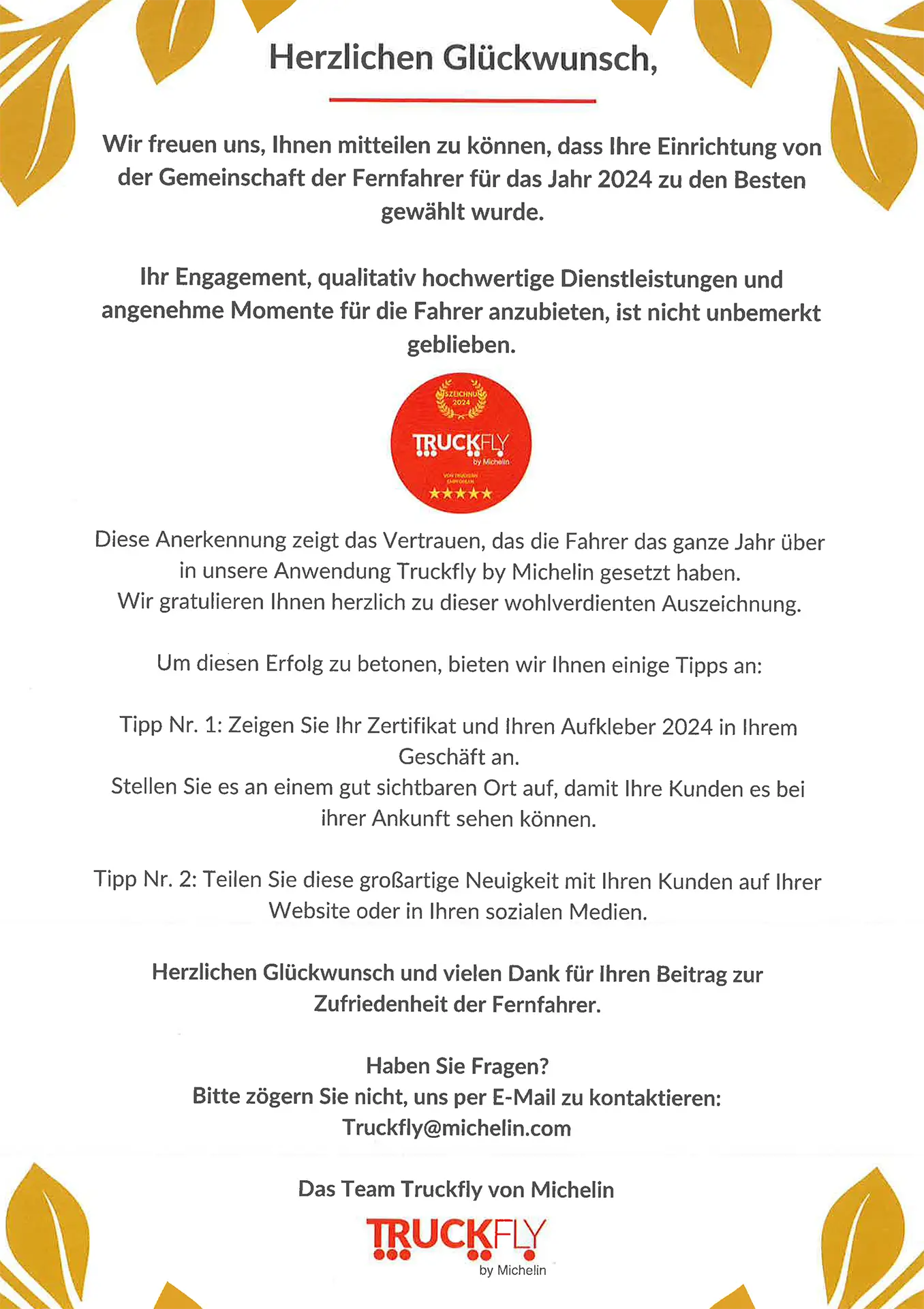 autohof-truckfly-michelin-award-gewinner